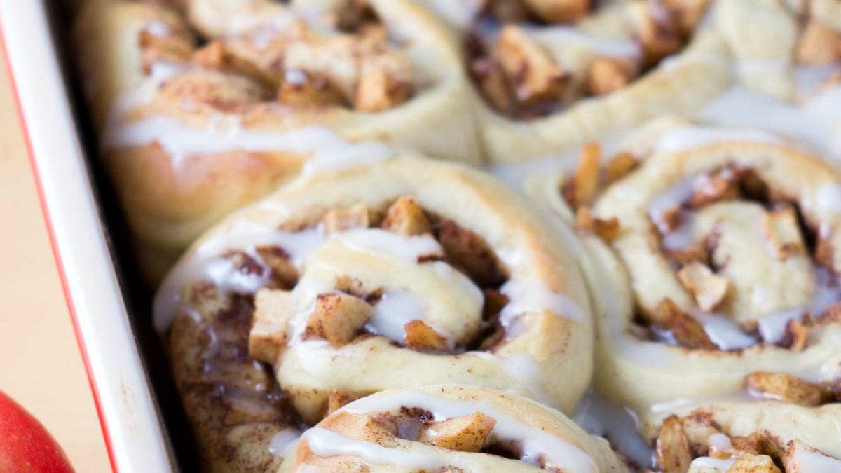 Try this baked apple cinnamon rolls recipe for a special breakfast