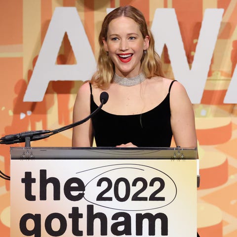 NEW YORK, NEW YORK - NOVEMBER 28: Jennifer Lawrenc