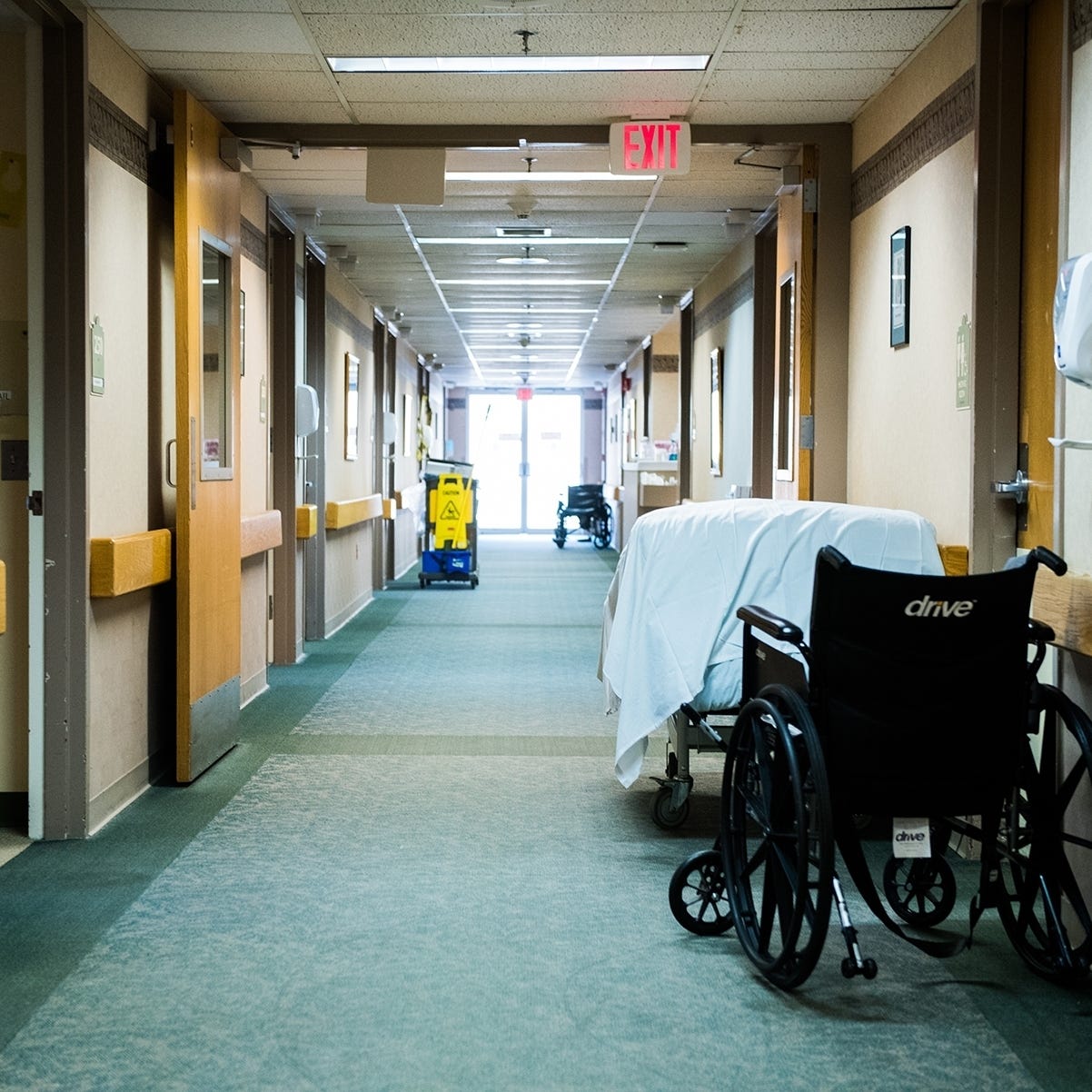 Families across New York share similar frustrations as nursing-home staffing shortages worsen under the strain of a pandemic that has lasted nearly two years. Photos by Kelly Marsh/for the USA TODAY Network A resident wing at Sapphire Nursing and Rehab at Goshen during a tour to elected officials and press of their facility in Goshen, NY on Thursday, February 15th, 2018.