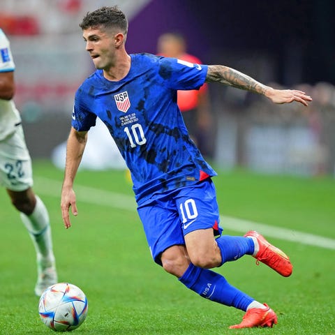 Christian Pulisic was one of the USMNT players who