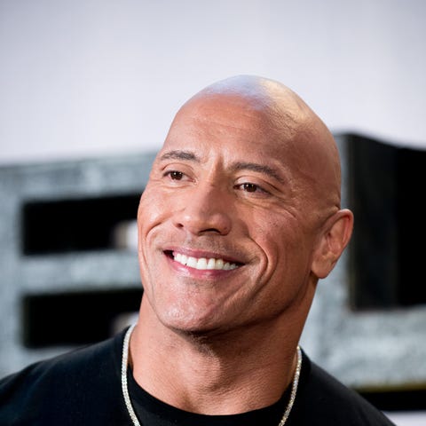 Dwayne Johnson attends the "Black Adam" premiere a