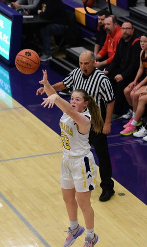 Bridget Cahill is an elite shooter for the Nevada girls basketball team. She is expanding her game to start the 2022-2023 season.