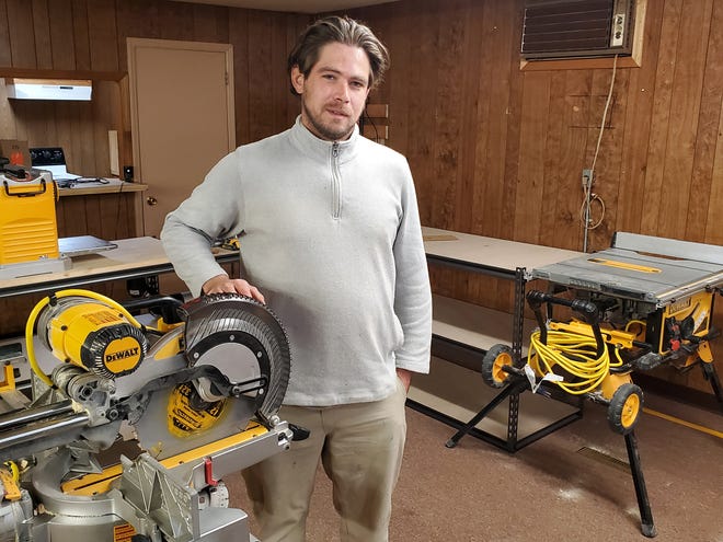 James Nash of Lexington is looking to grow his once home-based custom-made furniture company -- Handcrafted Custom Furniture. He has rented a building on Radio Drive and is looking to hire employees.