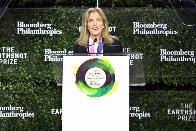 Caroline Kennedy, U.S. Ambassador to Australia, speaks onstage during The Earthshot Prize Innovation Summit in Partnership with Bloomberg Philanthropies on Sept. 21, 2022 in New York City.