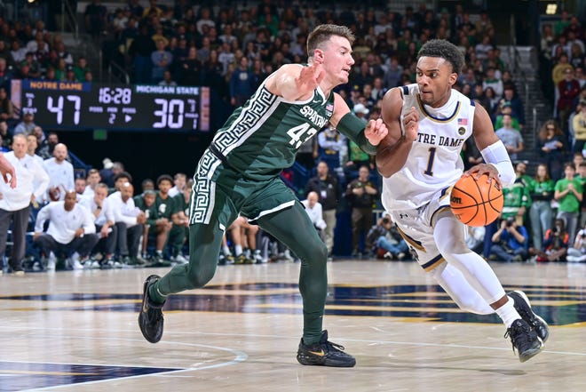 Notre Dame freshman guard J.J. Starling will play and start in his first Atlantic Coast Conference game against a school in Syracuse located close to his hometown of Baldwinsville, New York.