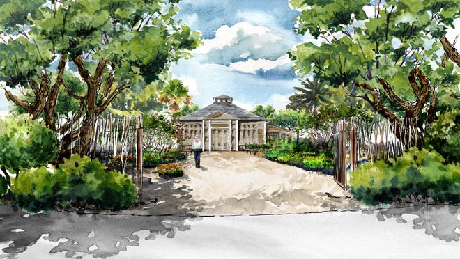 A Coastal Restoration Center and nursery are planned for the redesigned Phipps Ocean Park, as shown in this rendering. The $30 million project was granted site plan and special exception approval on Tuesday.
