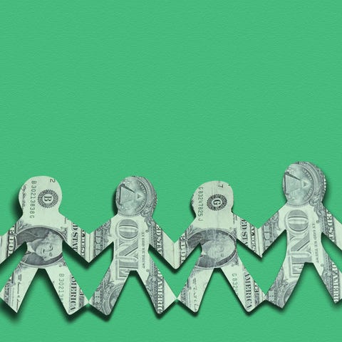 In 2021, the expanded child tax credit with monthl