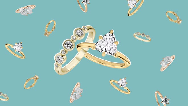 These are some of the best lab-made diamond engagement rings to shop now.