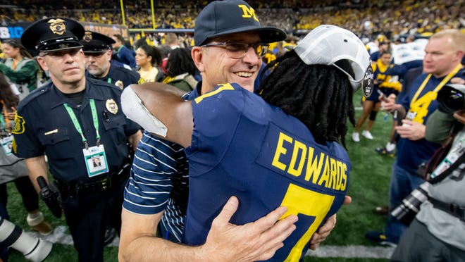 Michigan Wolverines menangkis Purdue Boilermakers untuk memenangkan gelar Sepuluh Besar ke-2 berturut-turut