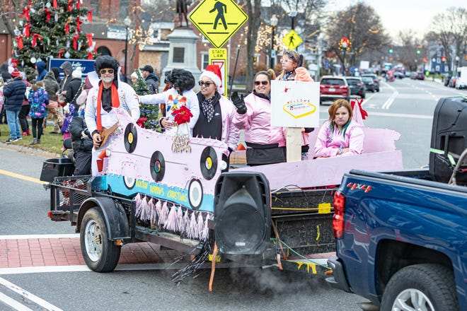 The float by Douglas Robbins took Third Place at the Rochester Holiday Parade on Sunday, Dec. 4.