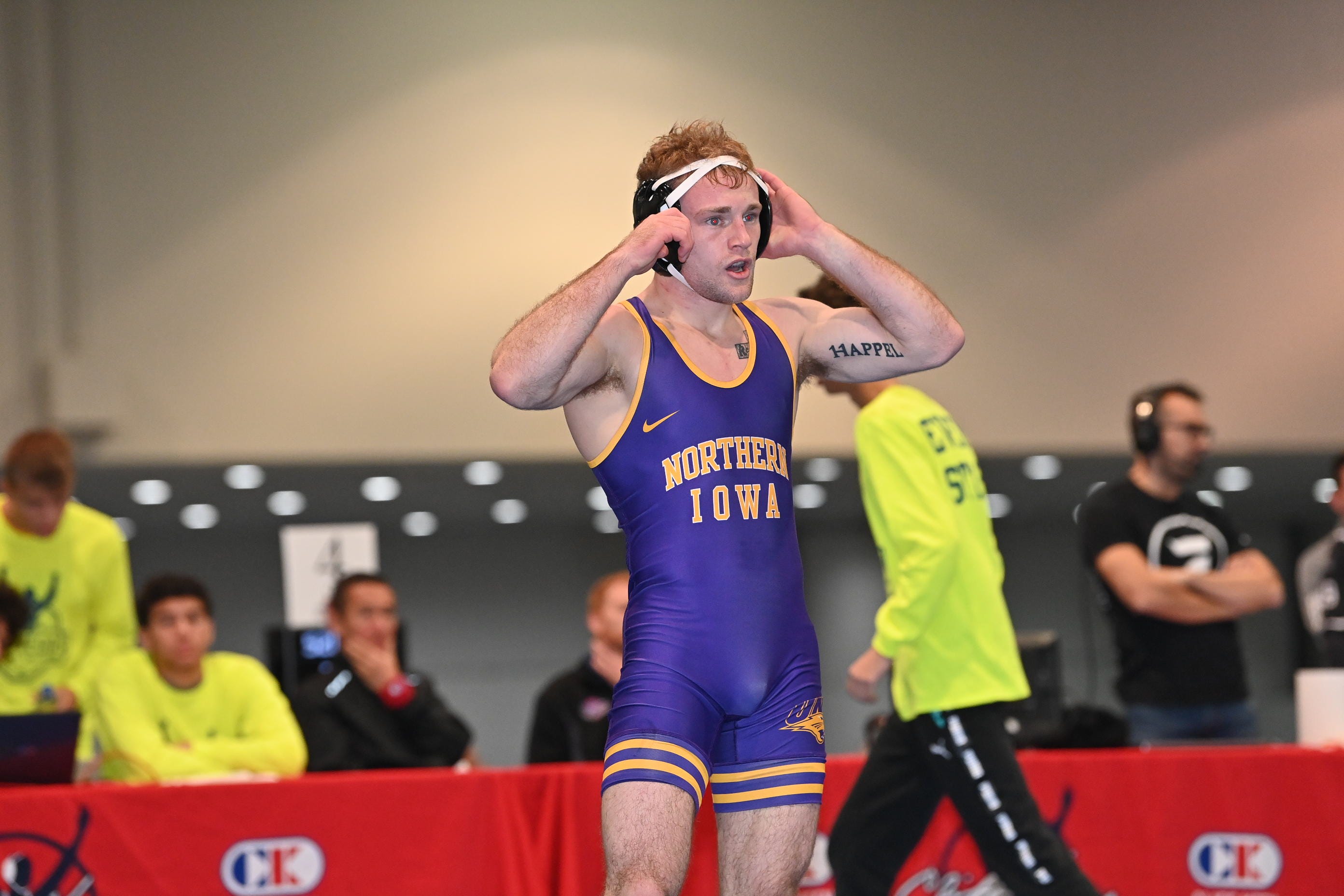 Colin Realbuto, UNI wrestling's 149pounder, is ready for the NCAA