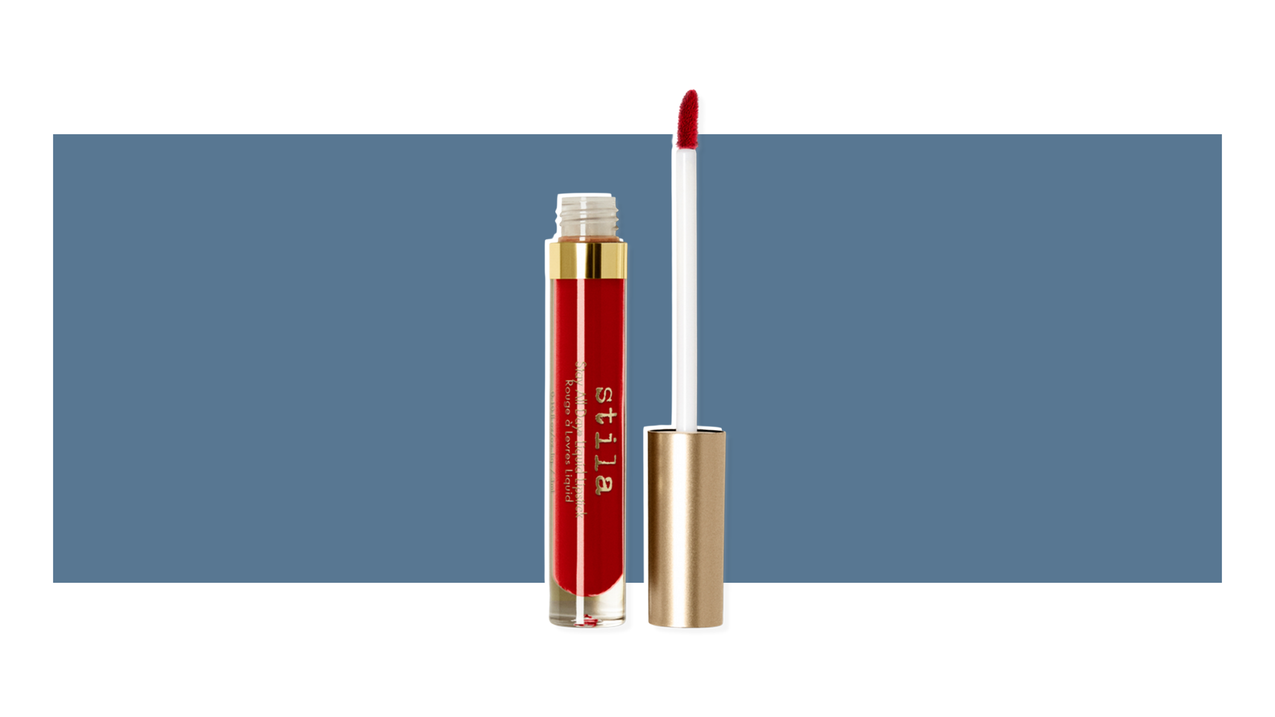 Get a matte finish with the Stila Stay All Day Matte Liquid Lipstick.