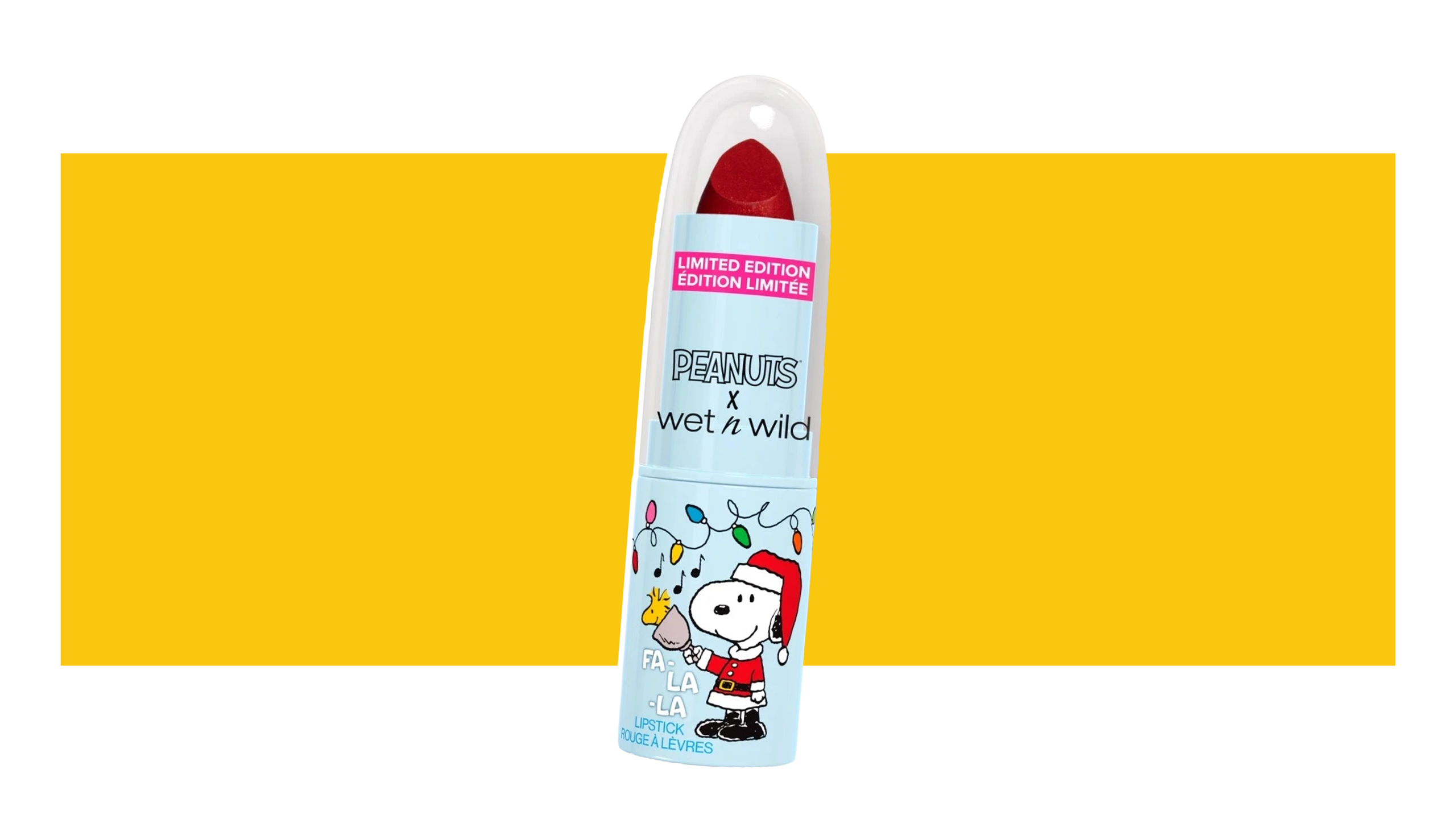 Get a creamy formula with the Wet N Wild Fa-la-la Lipstick.