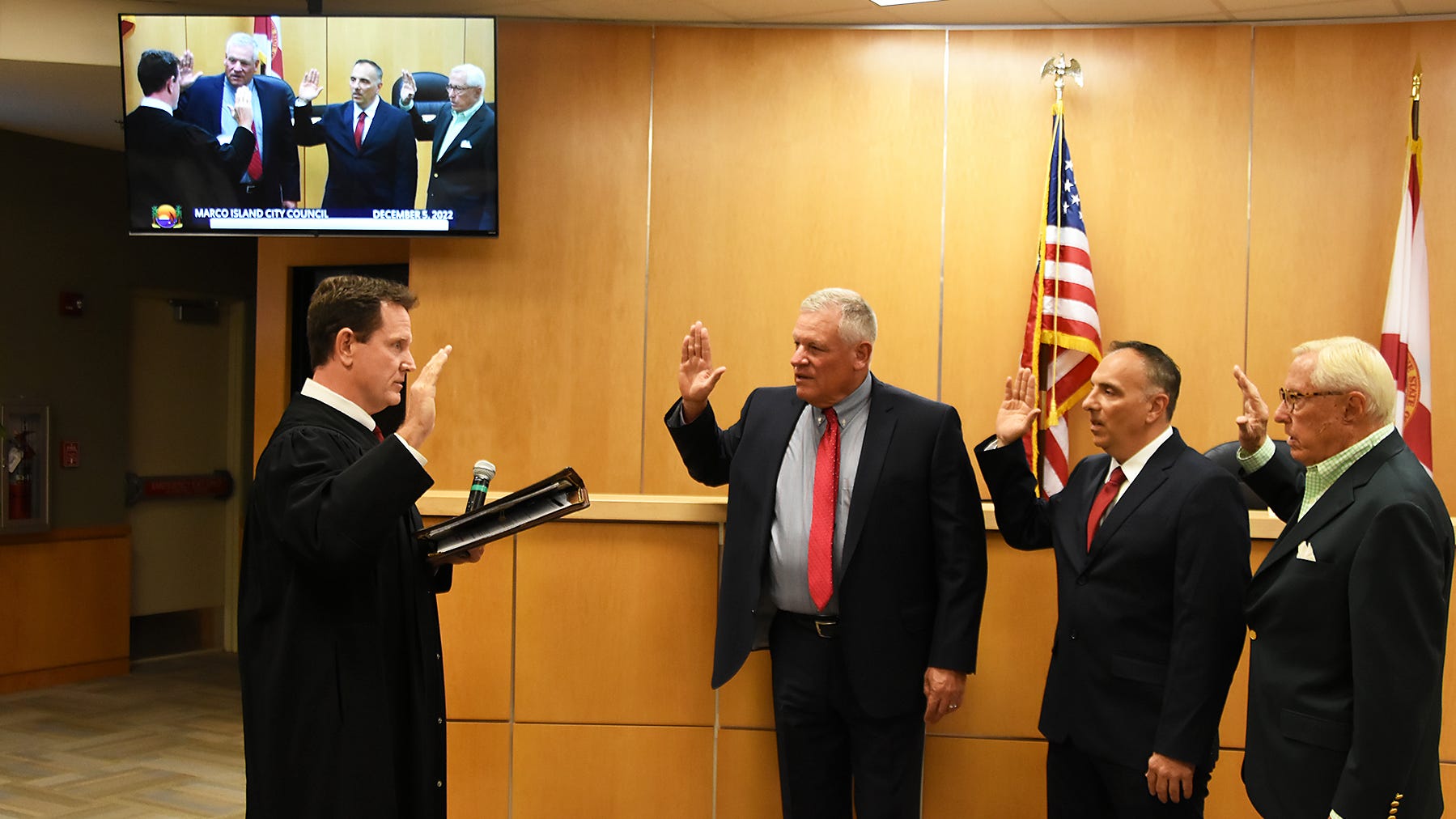 Victorious City Council candidates sworn in rental ordinance advances Victorious City Council candidates sworn in rental ordinance advances