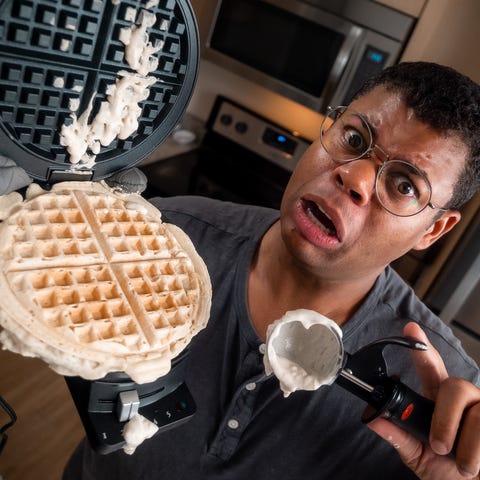 How to clean a waffle maker properly