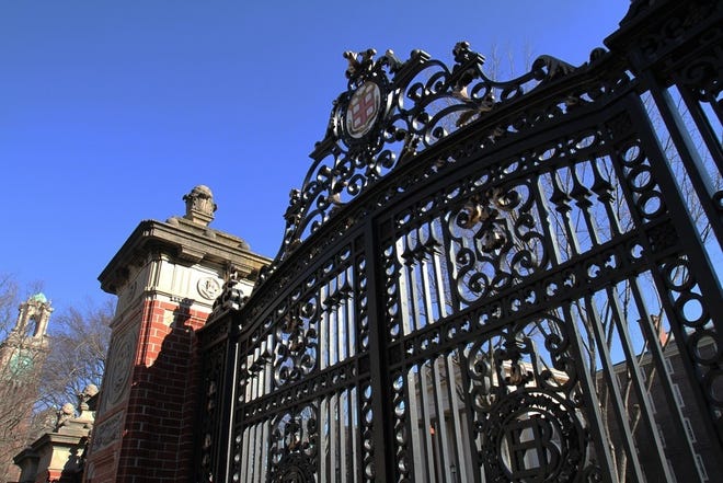 Brown University's Van Wickle gates.