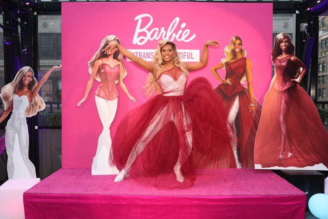 Laverne Cox celebrates A Very Barbie Birthday at Magic Hour at Moxy Times Square on May 26, 2022 in New York City.