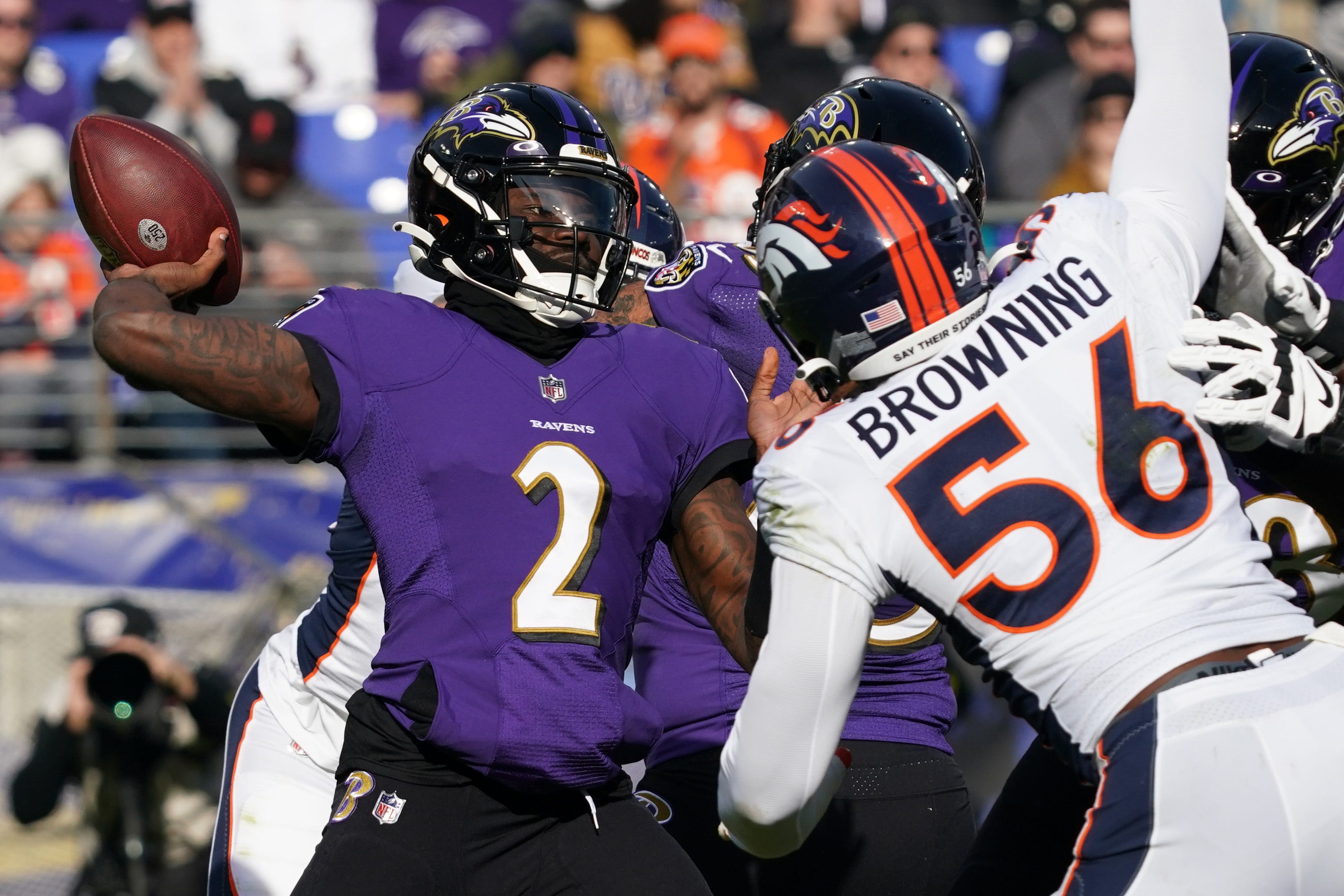 Ravens QB Tyler Huntley named to Pro Bowl in replacement of Bills QB Josh Allen after throwing 2 TDs in regular season