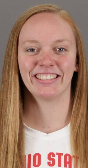 Ohio State junior Emily Londot had a career-high 29 kills Thursday, leading the Buckeyes past Minnesota 3-1 in the NCAA regional semifinals.