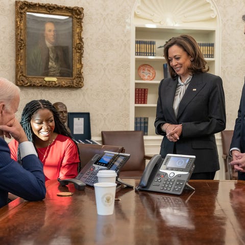 President Joe Biden, Cherelle Griner, Vice Preside