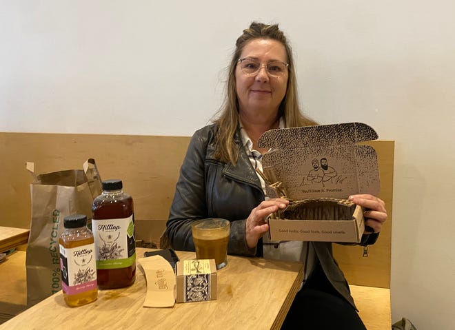 De Ingles founded Rootlebox in October. The start-up company works with local businesses to provide sustainable packaging and design.