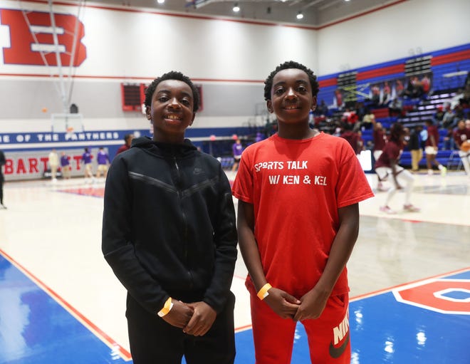 Ken (left) and Kel Brady are 11-year-old Memphis twins and aspiring sports journalists.Co-sponsored "Sports talk with Ken and Kel" He boasts over 650 Instagram followers on his YouTube channel.