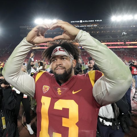 USC quarterback Caleb Williams has claimed the Wal
