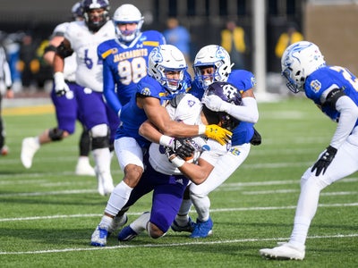 South Dakota State football survives Holy Cross in FCS playoffs