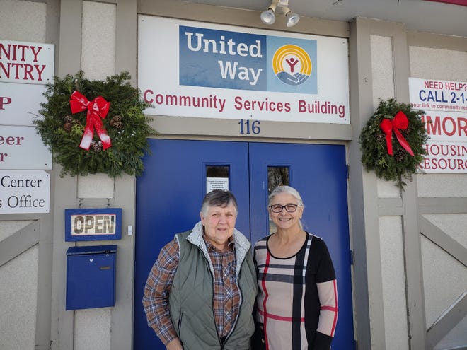 Chis Czajkowski (left) and Sue Smith provide leadership for The Refuge, a nonprofit organization offering shelter to the homeless in Otsego County by using motel rooms until clients can find more permanent housing. It also helps clients find access to food and other basic services.