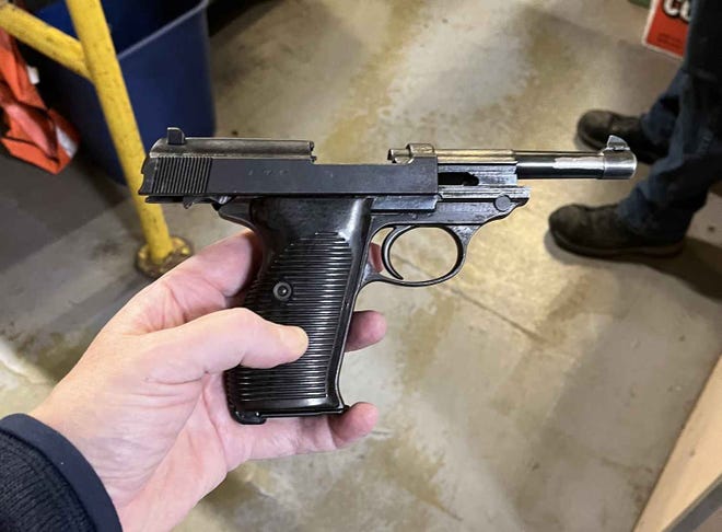 A World War II era semiautomatic pistol was among the weapons recovered during the annual Worcester County gun buyback Saturday.