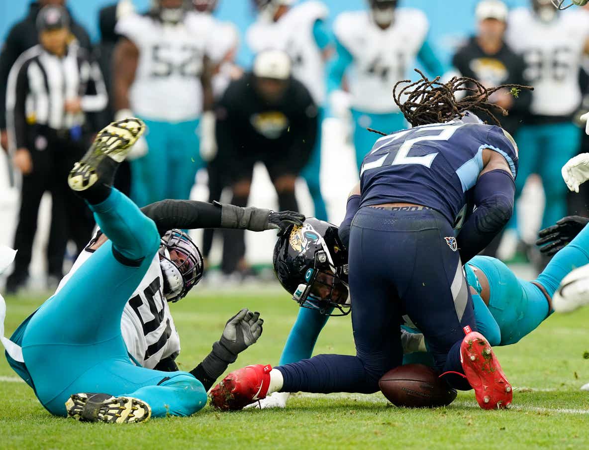 The Jaguars and Titans played in Week 14.