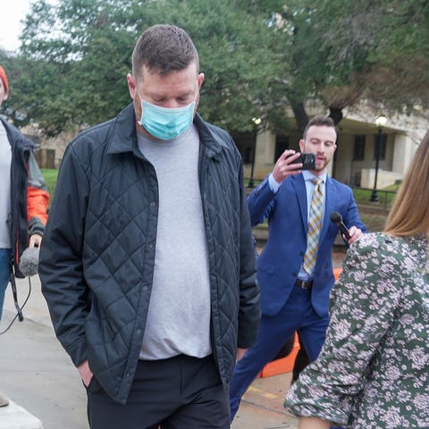 Texas Longhorns men's basketball coach Chris Beard