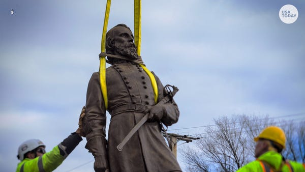 The last public Confederate statue was removed fro