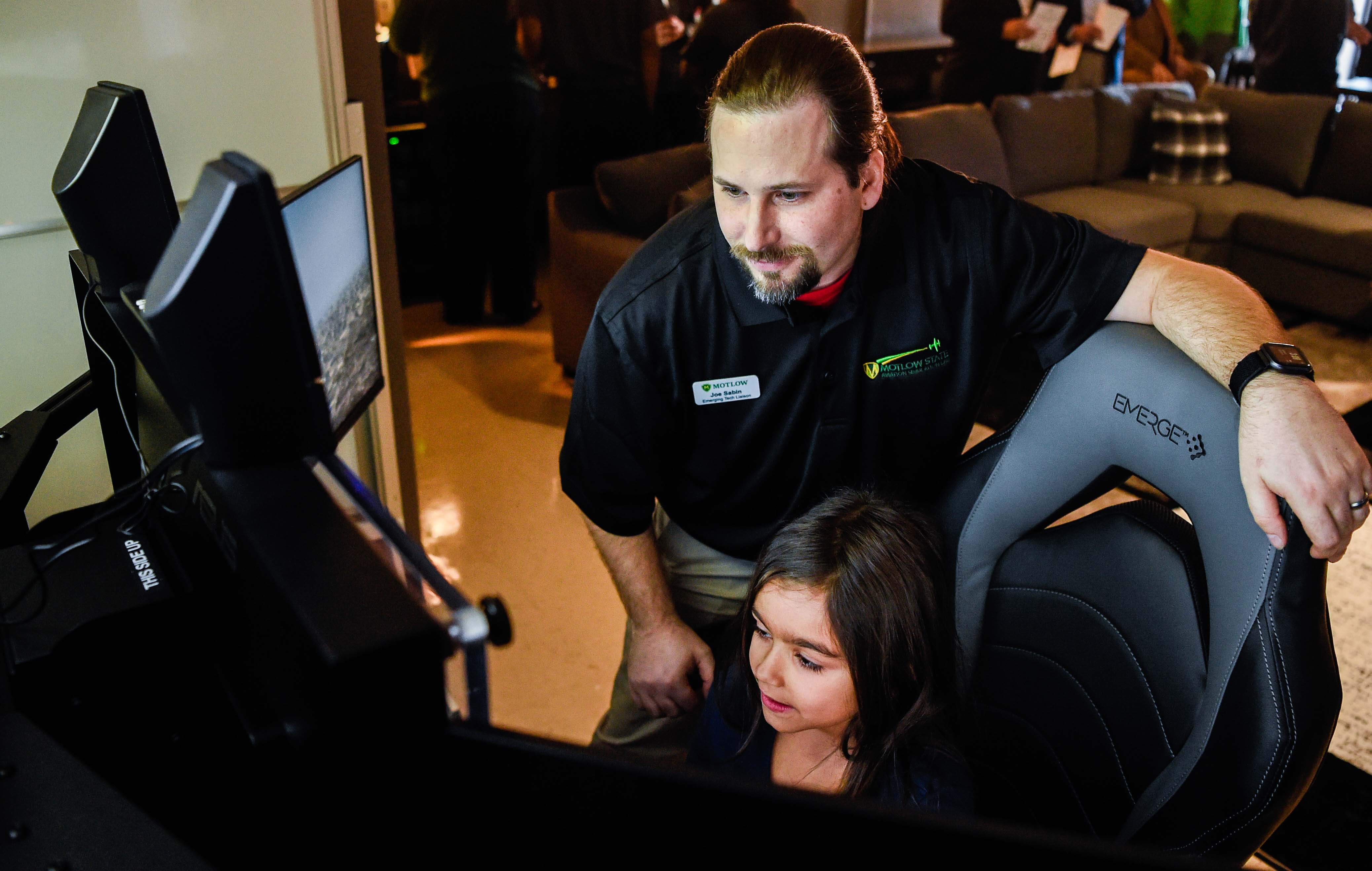 Gallery: The Motlow Aviation Simulator comes to Shelbyville