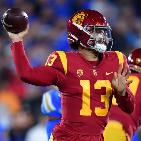 Caleb Williams threw for 4,075 yards and 37 touchd