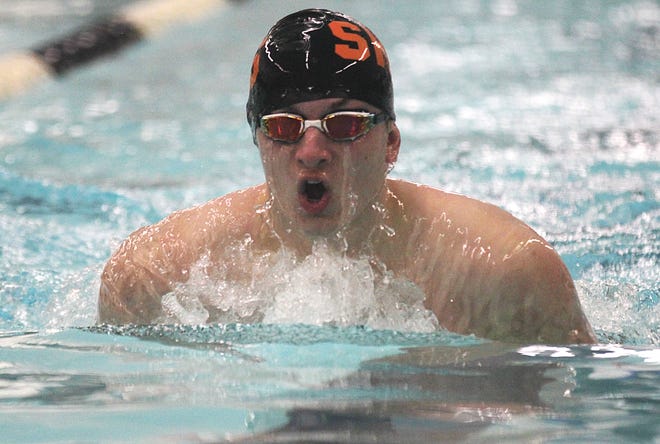 EJ Miller swam to third place overall in the 200 individual medley event on Tuesday for Sturgis.