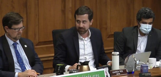 Gainesville commissioners express their disappointment with an Alachua County Commission decision to pull out of the Dogwood Village affordable housing project during its Dec. 15 City Commission meeting.