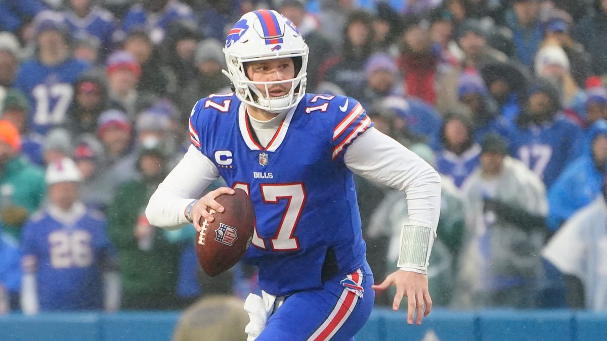 Josh Allen has 26 touchdowns to 11 interceptions in 13 games this season.