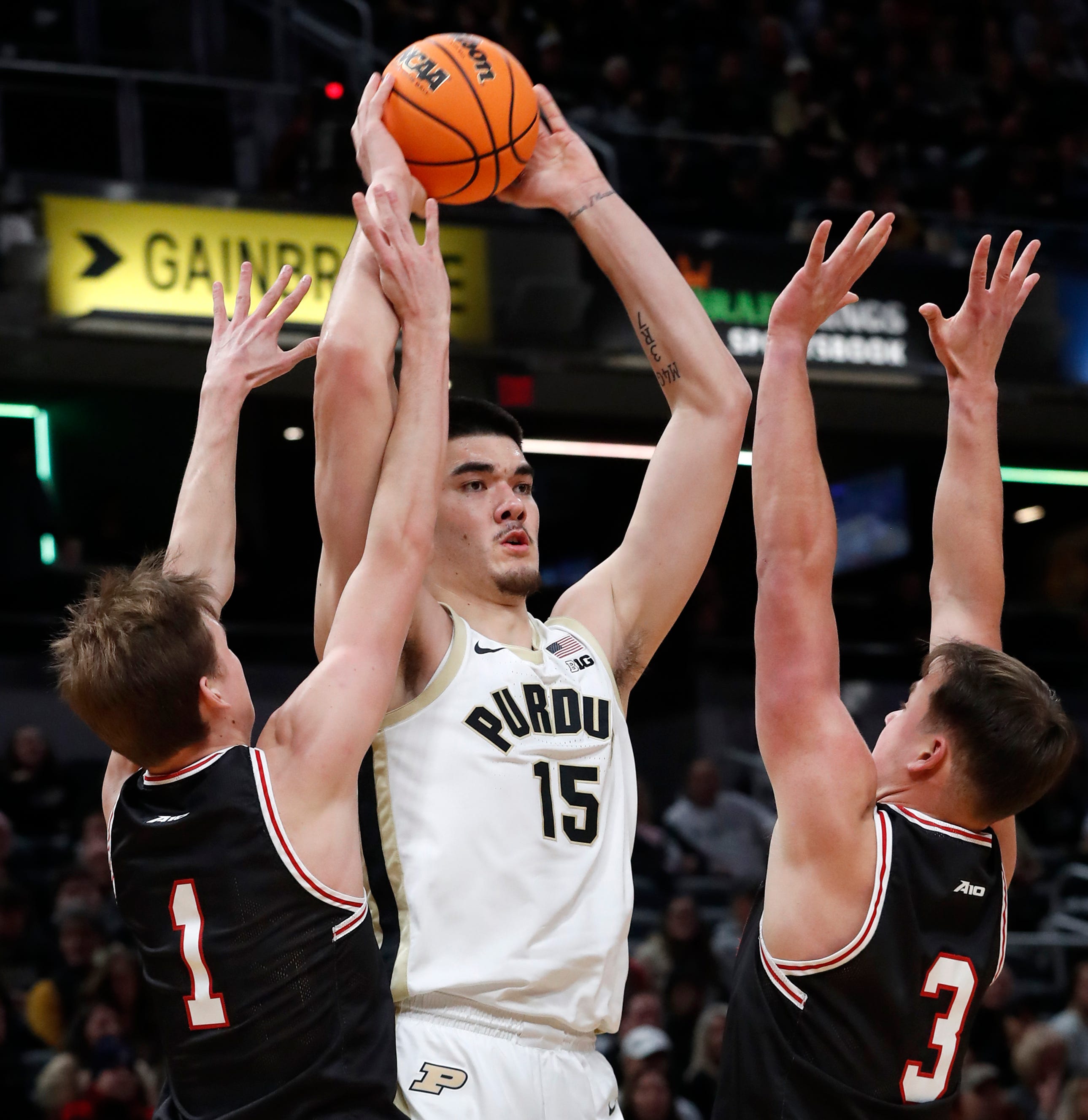 ‘It’s starting to get out of control.’ Matt Painter lobbies for fouls on Purdue basketball star Zach Edey