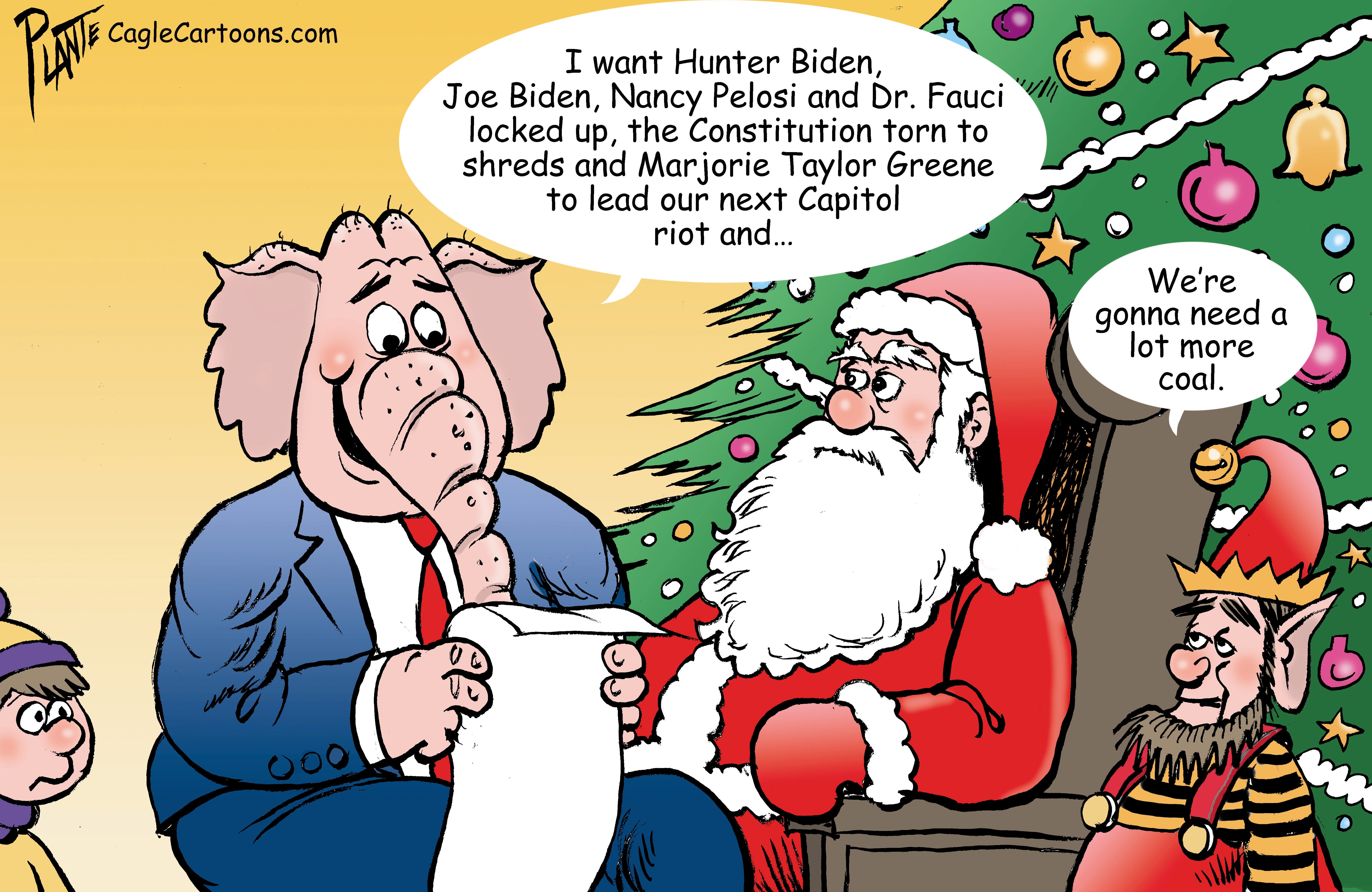 2022 Christmas themed political cartoons 2022 Christmas themed political cartoons