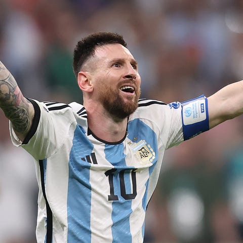 Lionel Messi helped lead Argentina to a World Cup 