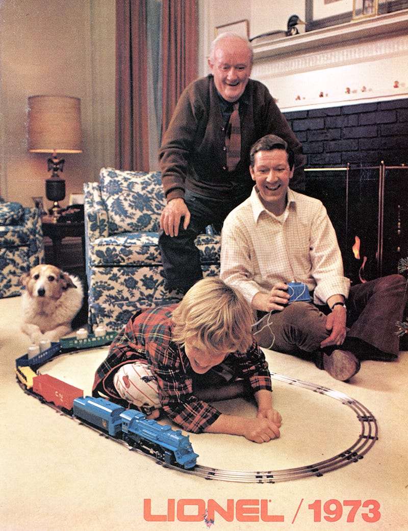 Lionel-treinreclame uit 1973.