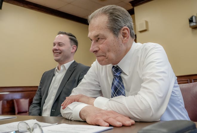 Senate President Dominick Ruggerio on the gulf between nursing-home owners and unions: "If we can get the groups together to sit down and discuss the issues and maybe come to some kind of consensus we'll look to work at that."