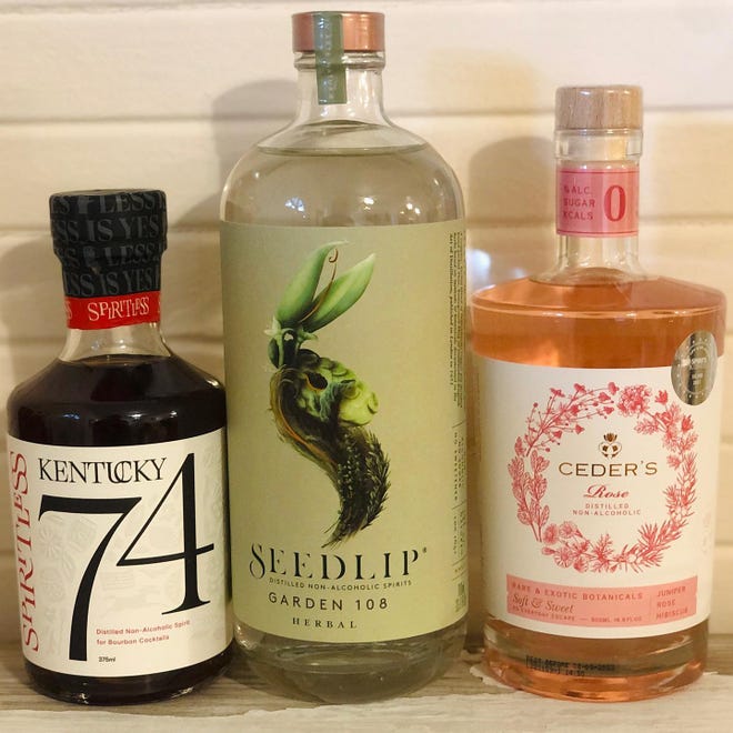 A line of zero-proof spirits available through new Wilmington-based company Mocksie.