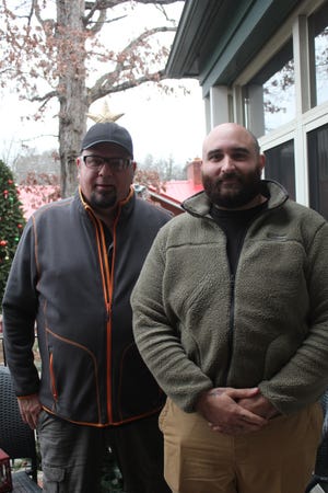 Cousins Brian Richards (left) and Emanuel Nunez (right) had a soft opening of their new food truck Voodoo Roux the first weekend of December. They are currently waiting on truck repairs and permits to fully open.