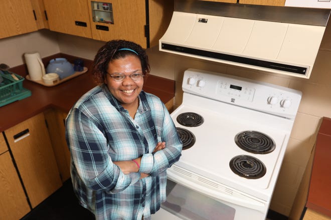 LaTasha Fralin is a team leader at Burger King in Coshocton. She is also a member of the Coshocton County Board of Developmental Disabilities, the first person with a disability to be appointed to a Board of DD in the state.