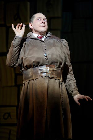Bertie Carvel played Miss Trunchbull in "Matilda the Musical" on stage.