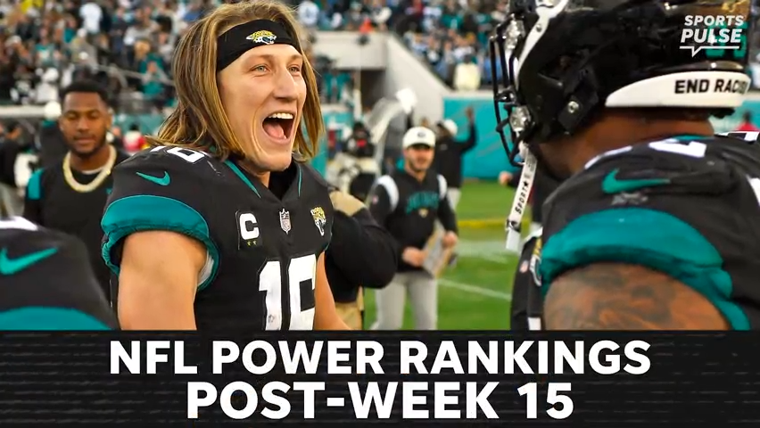 NFL post-Week 15 power rankings: Jaguars, Lions making serious pushes to be in top 10