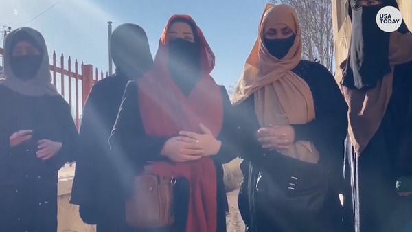 Afghanistan's government issued a ban to women, pr