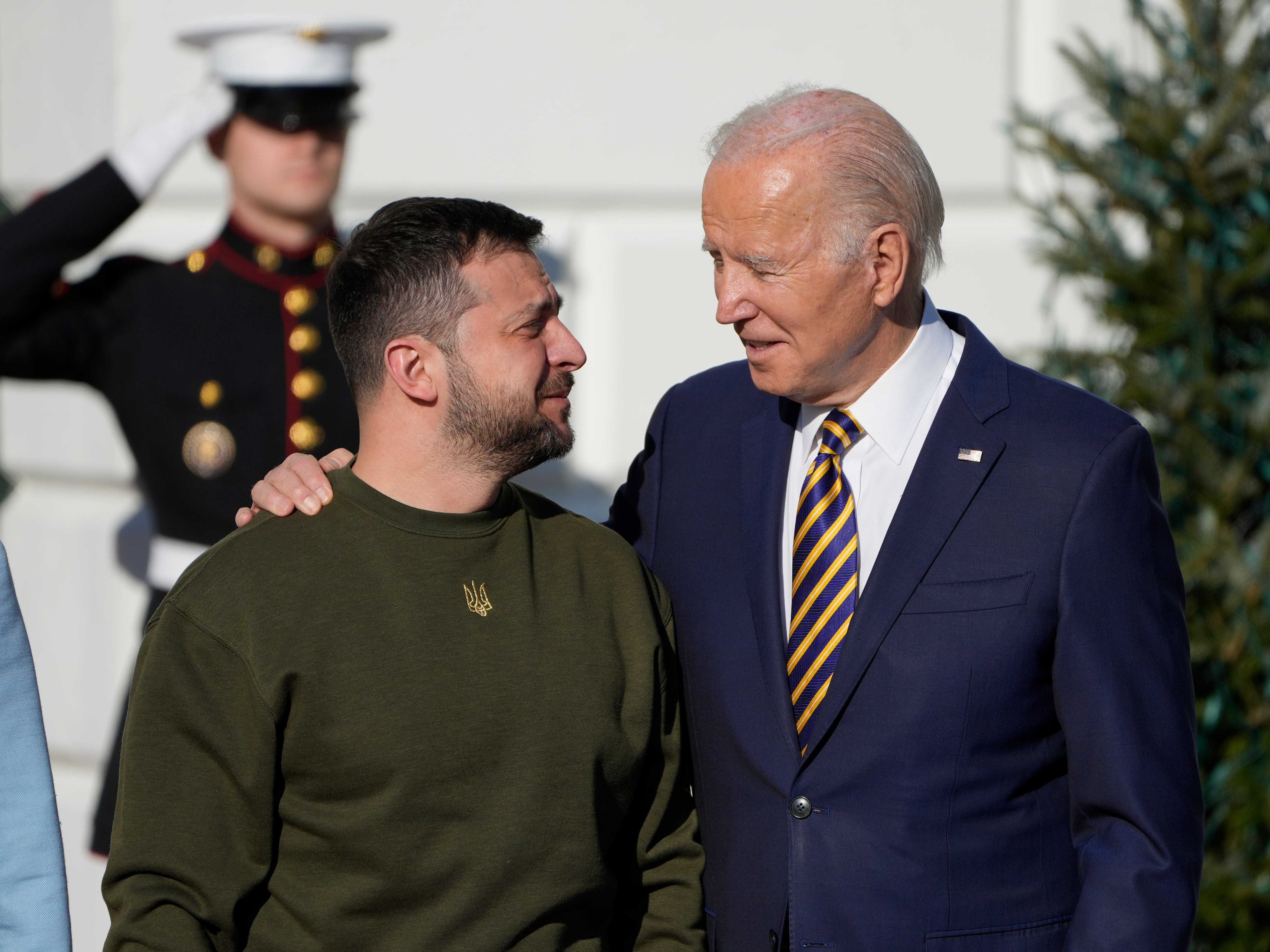 News President Biden Hosts Ukrainian President Volodymyr Zelenskyy At The White House